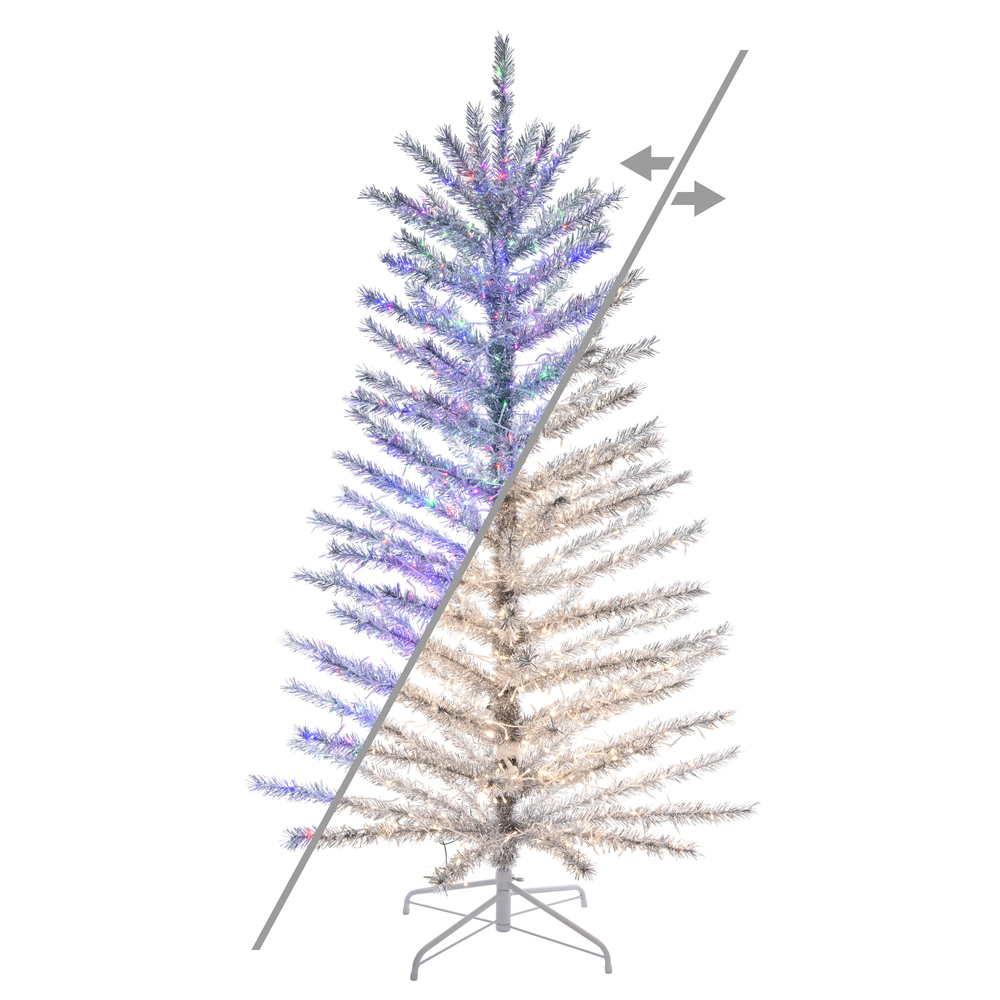 Vickerman Vintage Aluminum Artificial Christmas Tree