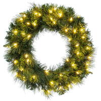 Vickerman Brighton Pine Artificial Wreath 