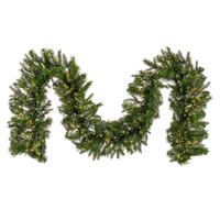 9' x 14" Douglas Fir Garland 3mm 300WW