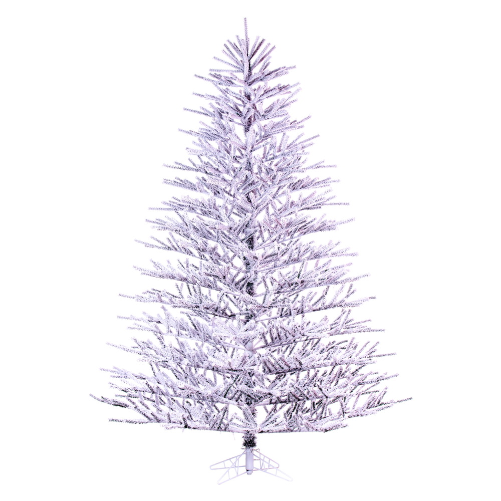 Vickerman Artifical Flocked Pistol Pine Christmas Tree