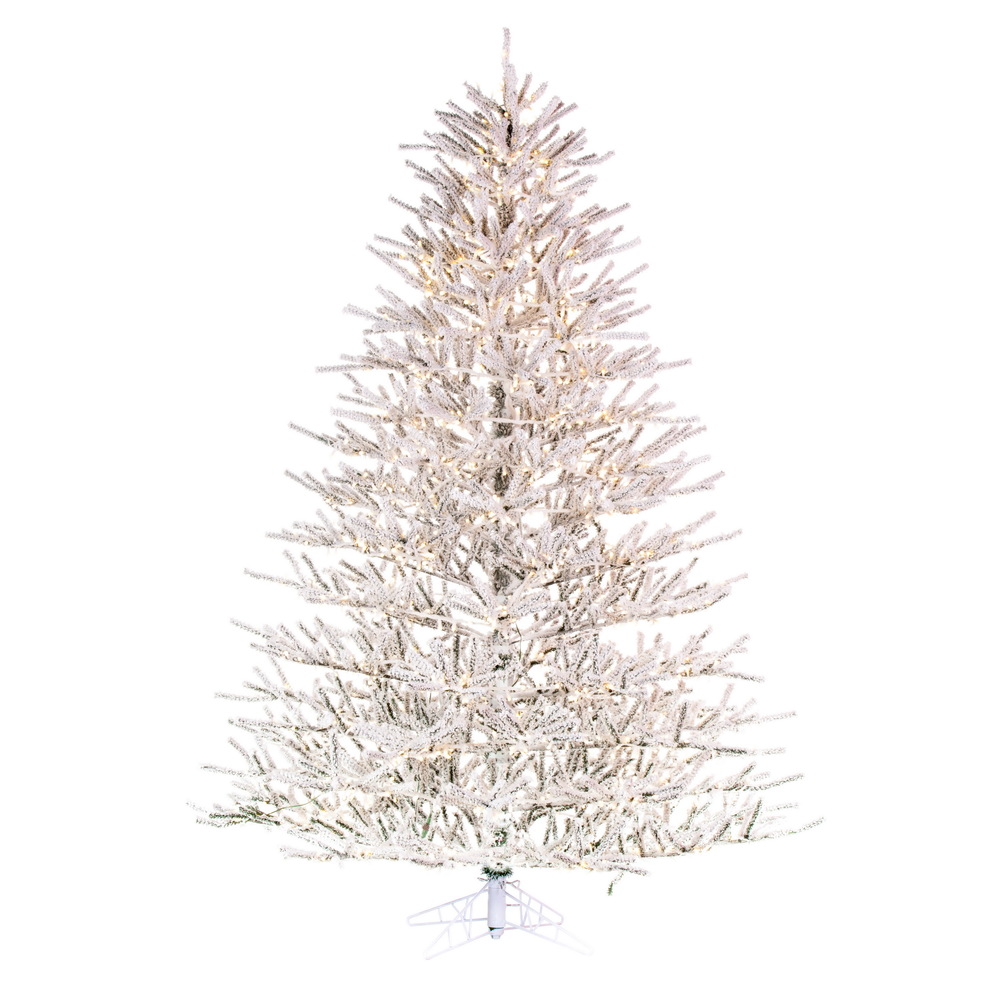 Vickerman Artifical Flocked Pistol Pine Christmas Tree