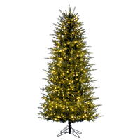 Vickerman Georgian Fraser Fir Slim Artificial Christmas Tree