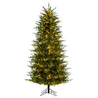 Vickerman Georgian Fraser Fir Slim Artificial Christmas Tree