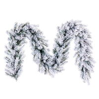 Vickerman Frosted Glacier Pine Artificial Garland