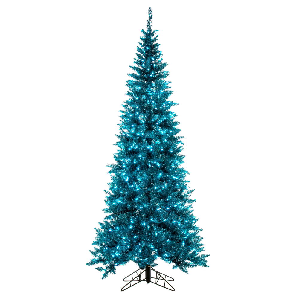 Vickerman Aqua Slim Fir Tree Series
