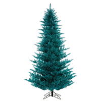 Vickerman Aqua Fir Tree Series