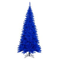 Vickerman Blue Slim Fir Tree Series