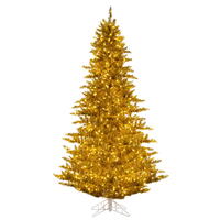 Vickerman Gold Fir Tree Series