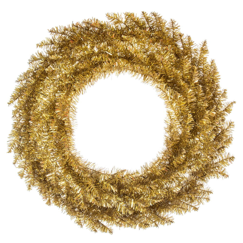 Vickerman Gold Fir Wreath