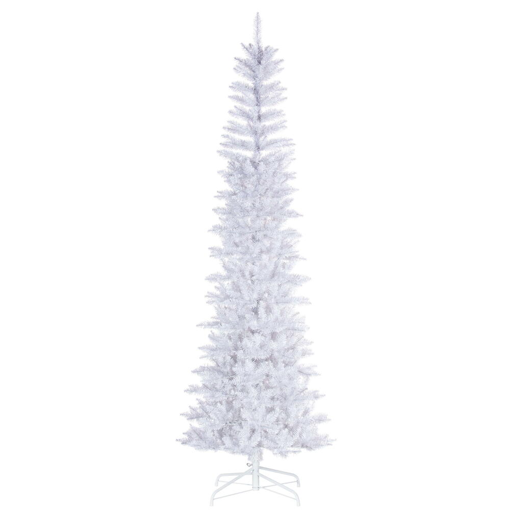 Vickerman White Pencil Artificial Christmas Tree