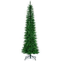 Vickerman Green Tinsel Pencil Artificial Christmas Tree