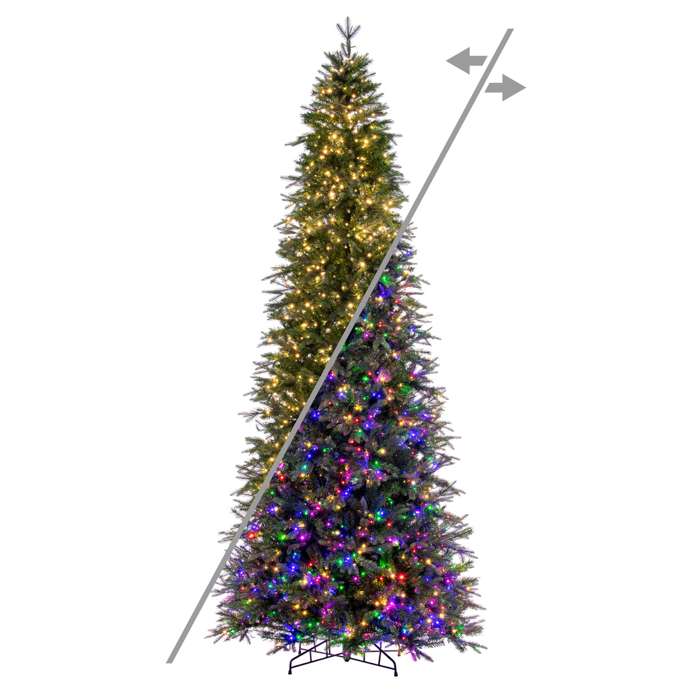 Vickerman Artificial Slim Sheldon Fir Christmas Tree