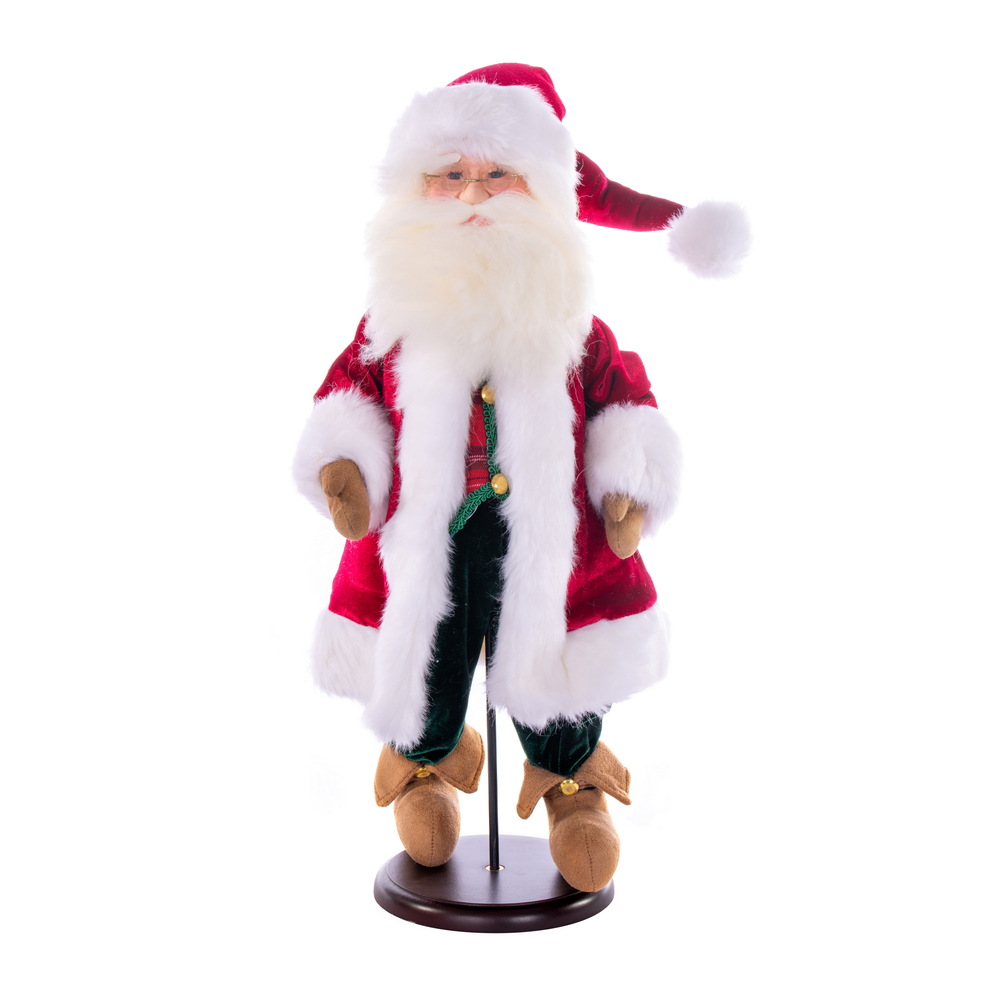 Red Plaid Doll w Stand