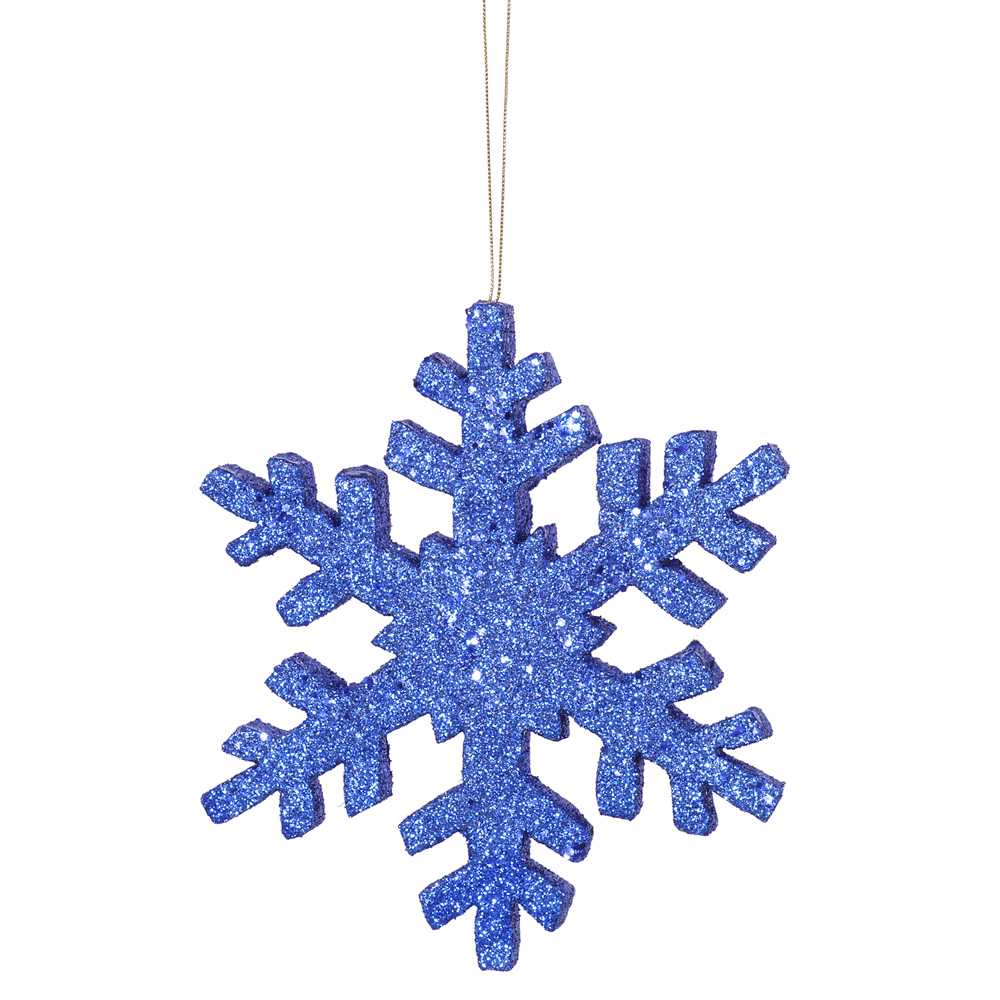 Vickerman 12" Glittered Snowflake