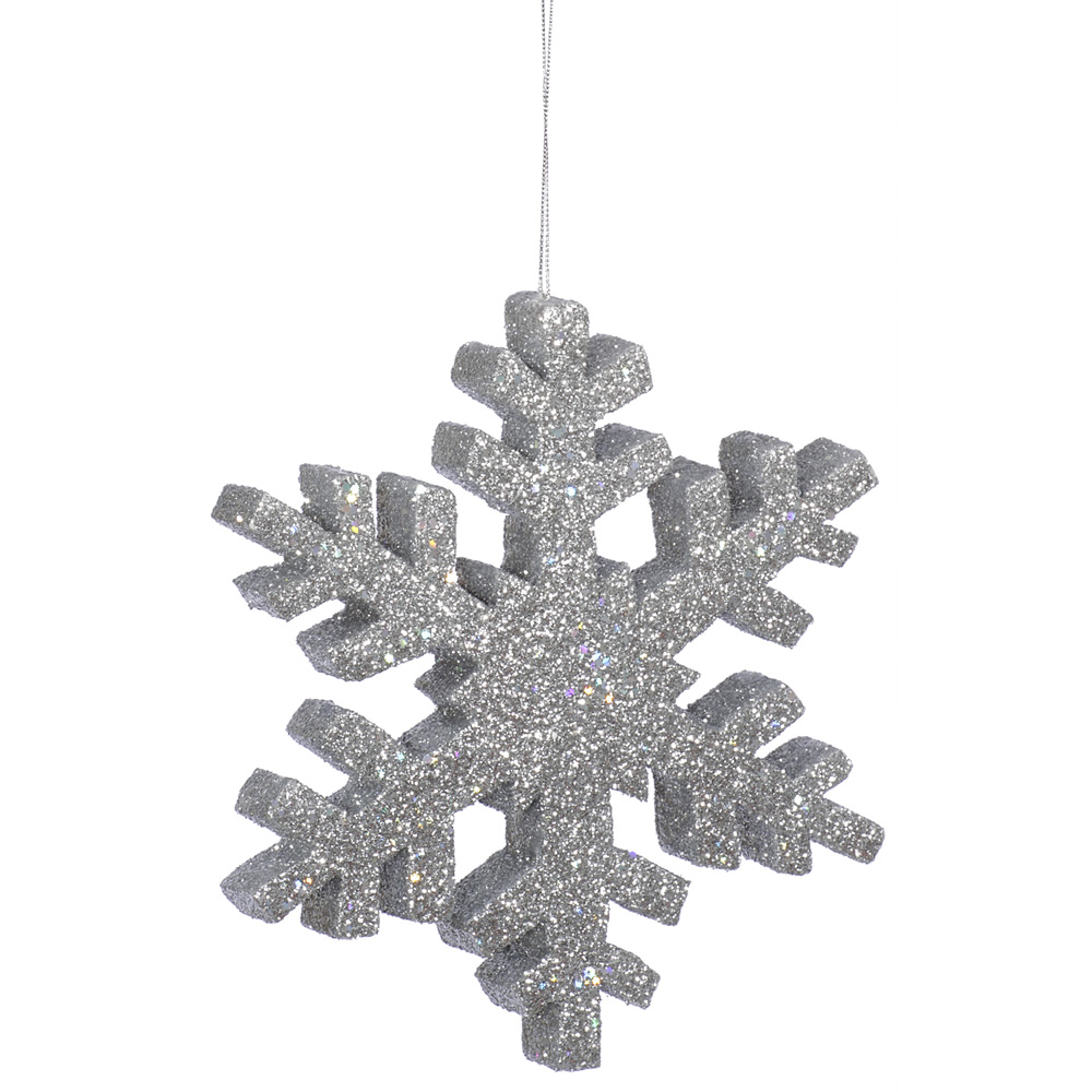 Vickerman Glitter Outdoor Snowflake Ornament
