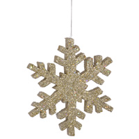 Vickerman Glitter Outdoor Snowflake Ornament