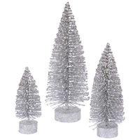 Vickerman Glitter Tree Set Tabletop Artificial Christmas Tree