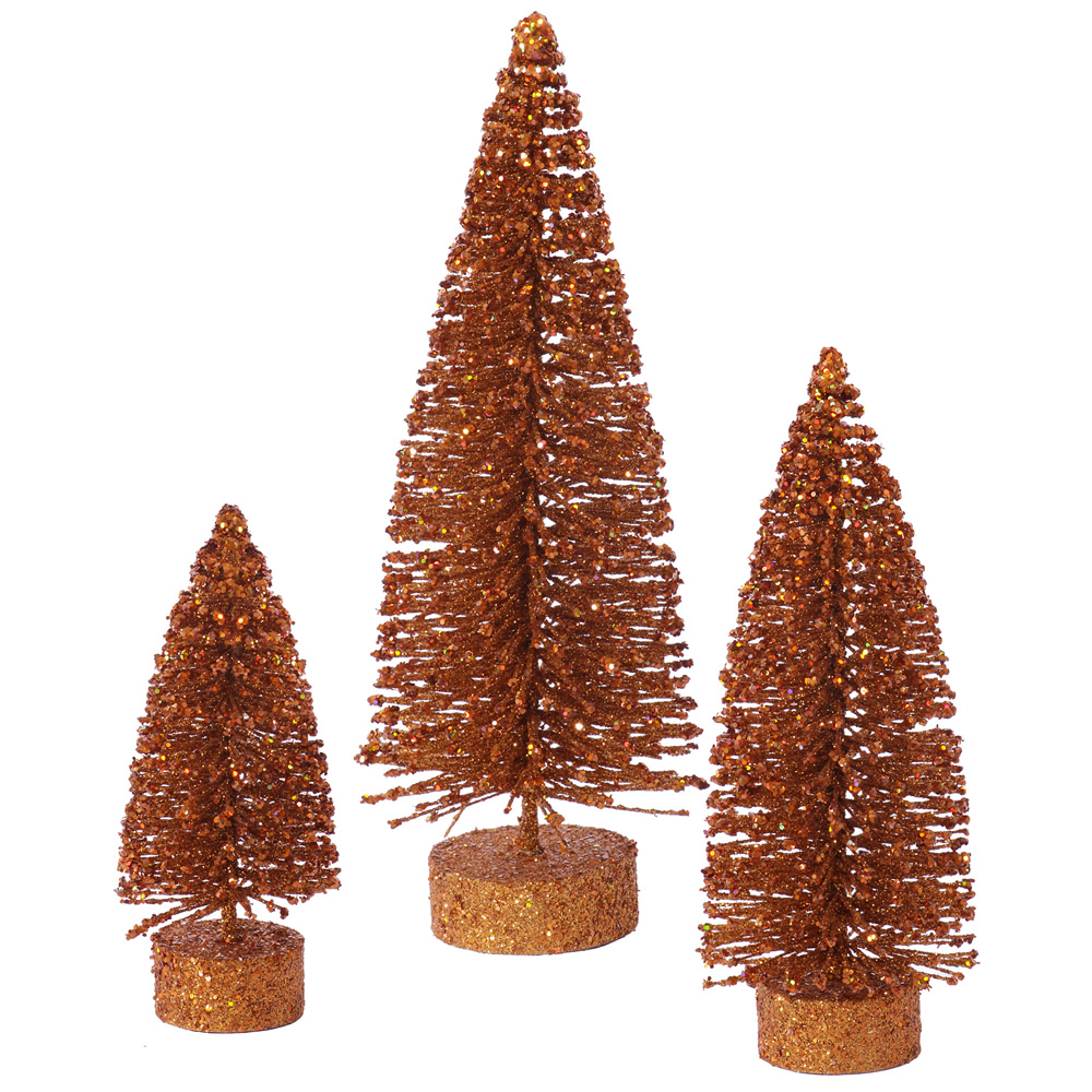 Vickerman Glitter Tree Set Tabletop Artificial Christmas Tree