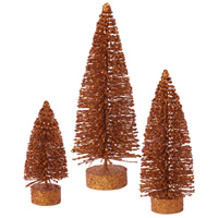 Vickerman Glitter Tree Set Tabletop Artificial Christmas Tree