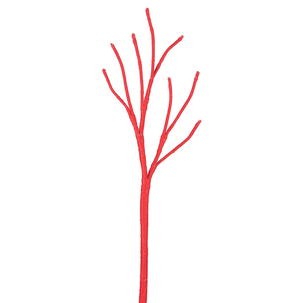17" Red Yarn Spray 12/Bag