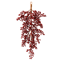 Vickerman 33"Glitter Berry Artificial Christmas Teardrop