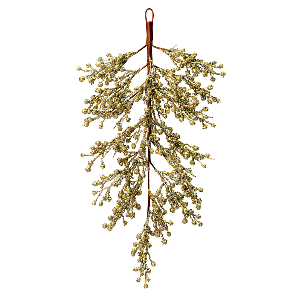 Vickerman 33"Glitter Berry Artificial Christmas Teardrop
