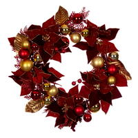 Vickerman Red Poinsetta Collection