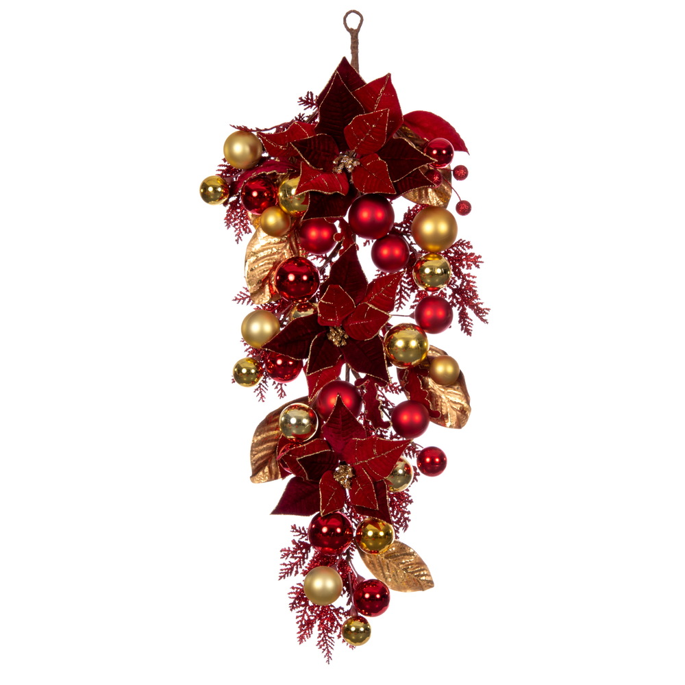 Vickerman Red Poinsetta Collection