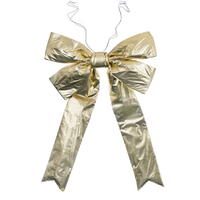 36" x 45" Gold Metallic UV Bow 9" Size