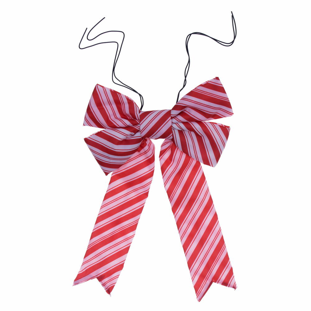 Vickerman Red-White Nylon UV Bow