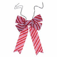 Vickerman Red-White Nylon UV Bow