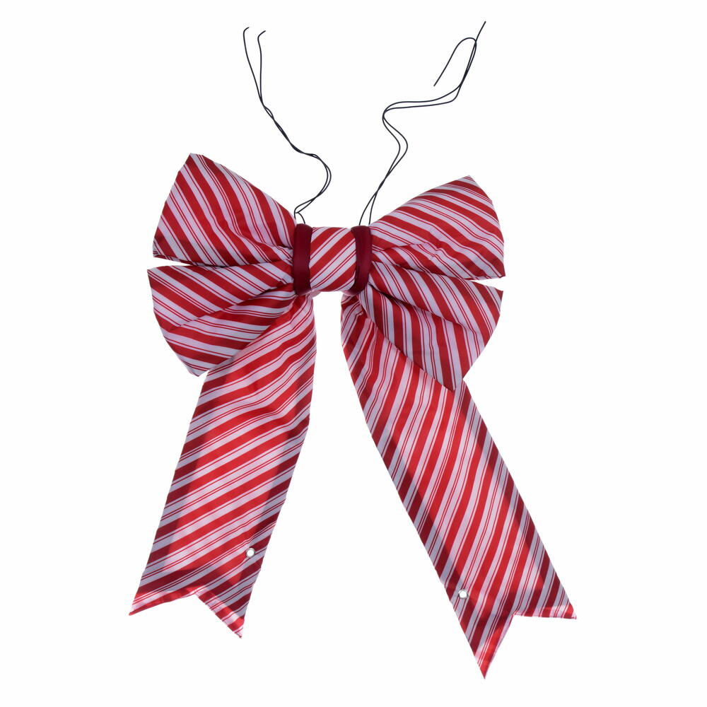 Vickerman Red-White Nylon UV Bow