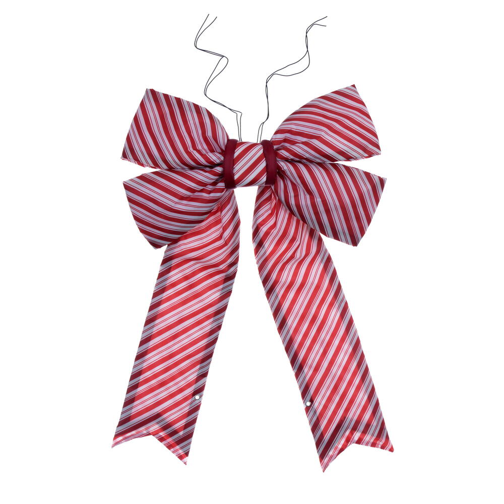 Vickerman Red-White Nylon UV Bow