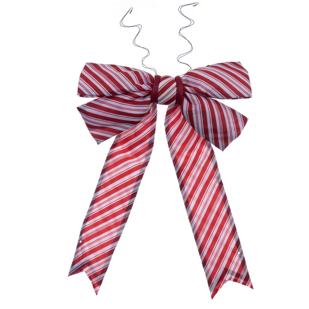 Vickerman Red-White Nylon UV Bow