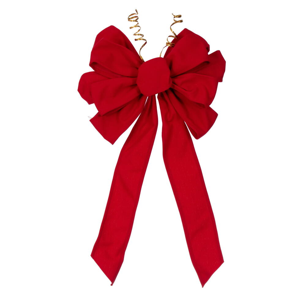 Vickerman Red Canvas Hand Tied UV Bow 