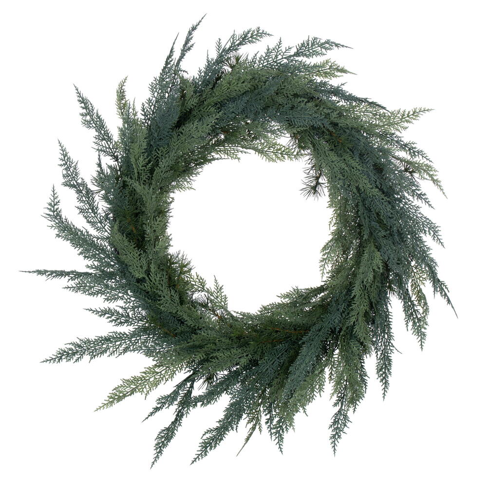 Vickerman Mixed Greenery Wreath