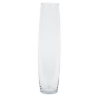 16" Clear Torpedo Vase