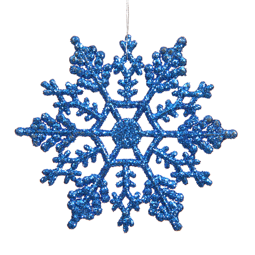 Vickerman Glitter Snowflake Ornament
