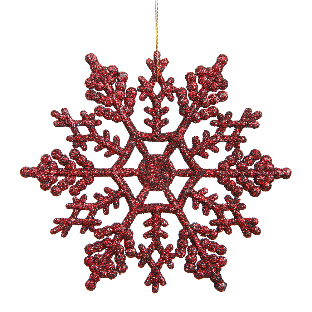 Vickerman Glitter Snowflake Ornament