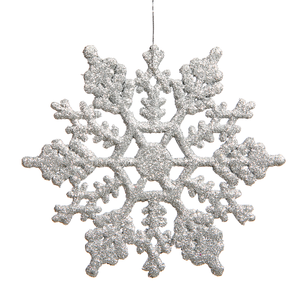 Vickerman Glitter Snowflake Ornament
