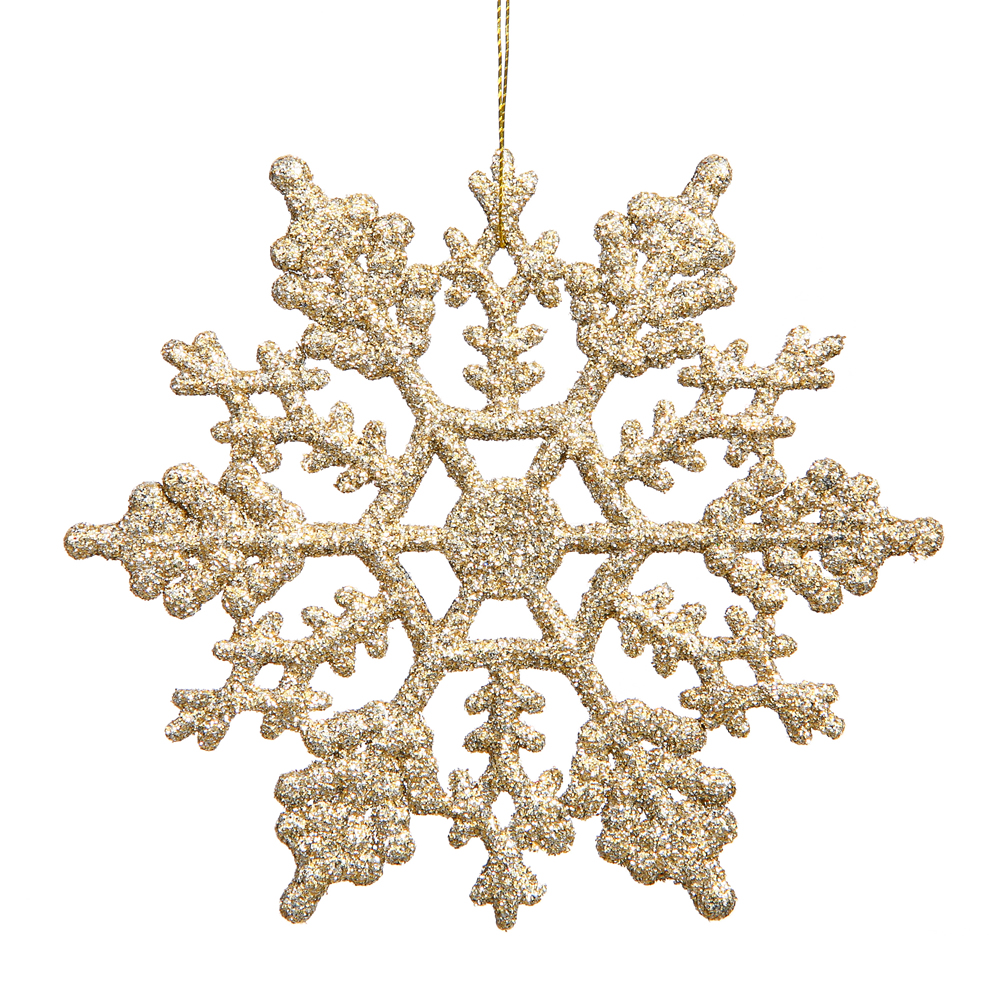 Vickerman Glitter Snowflake Ornament