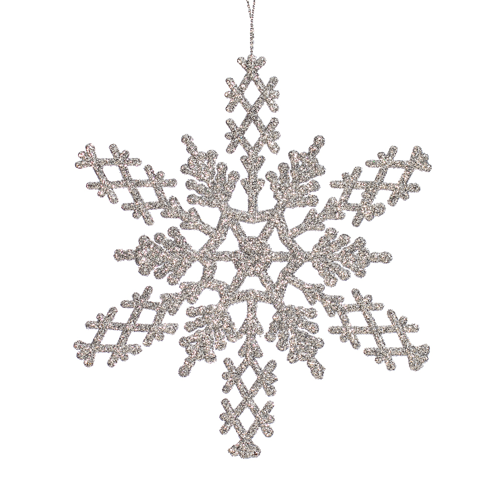 Vickerman Glitter Snowflake Ornament