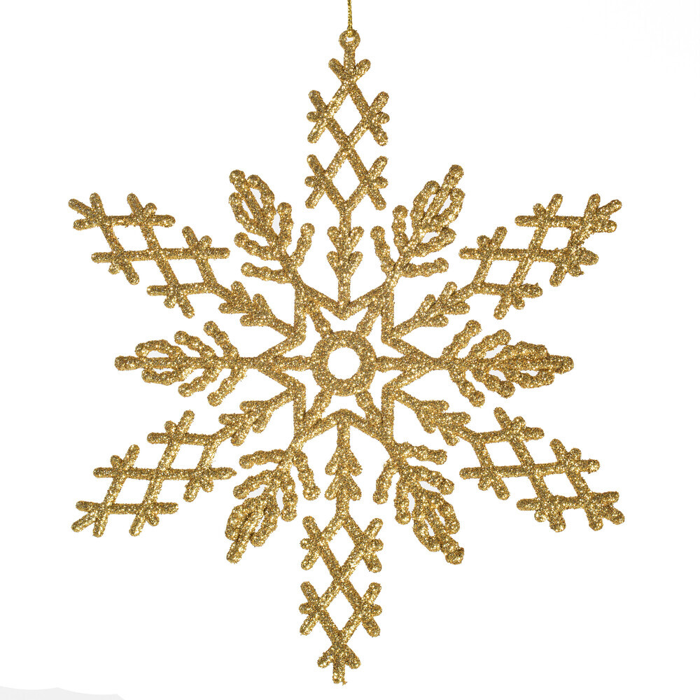 Vickerman Glitter Snowflake Ornament