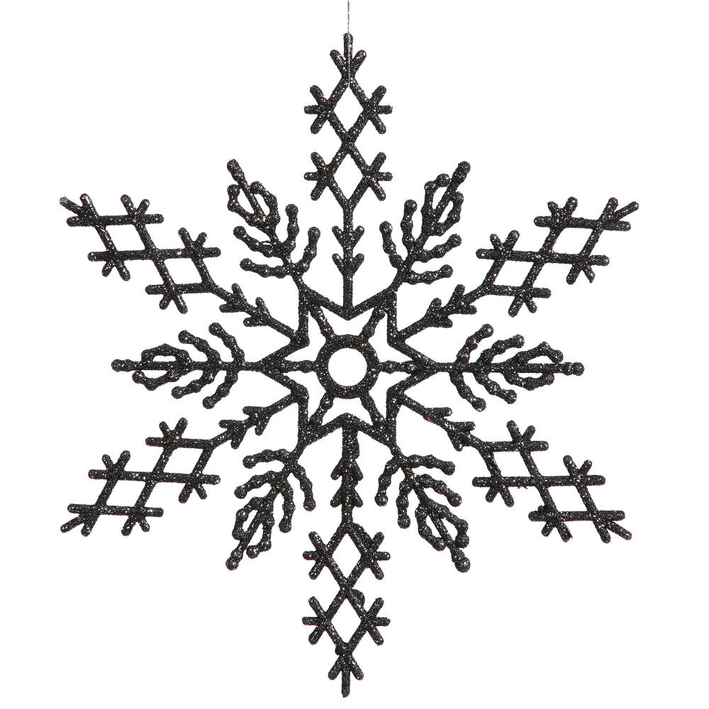 Vickerman Glitter Snowflake Ornament