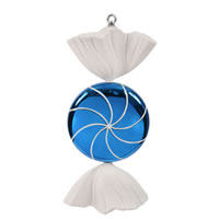 Vickerman 18.5" Swirl Candy Ornament