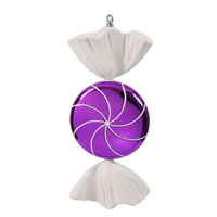 Vickerman 18.5" Swirl Candy Ornament