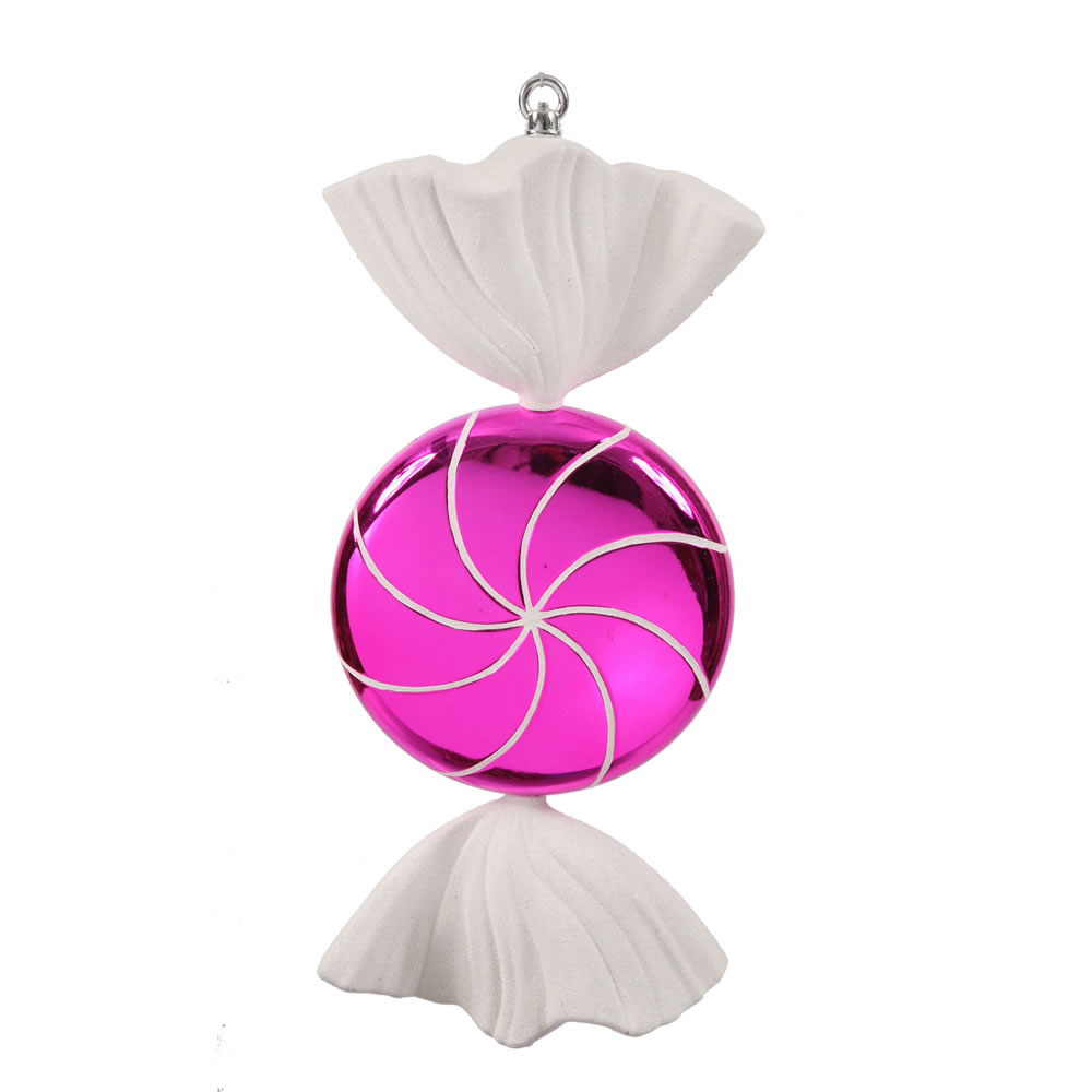 Vickerman 18.5" Swirl Candy Ornament