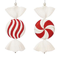 18" Peppermint Candy Assorted 2/Bag
