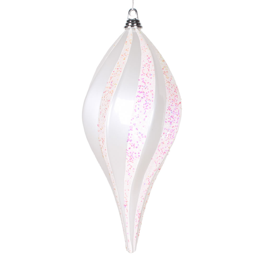 Vickerman Candy Glitter Drop Ornament