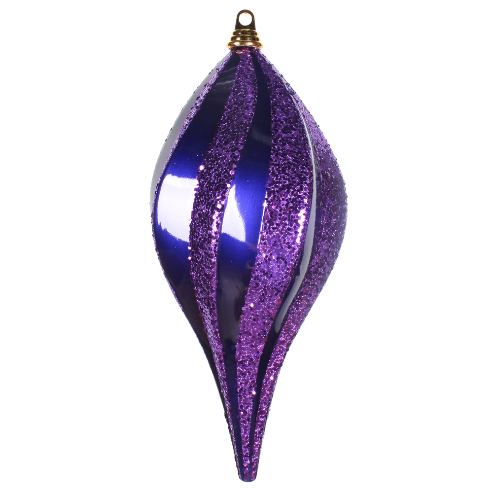Vickerman Candy Glitter Drop Ornament